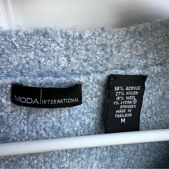 Moda International Baby Blue Sweater - Picture 7 of 9